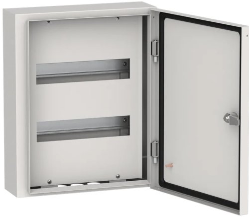 Щит распределительный навесной IEK TITAN 3 ЩРн-24 410x330x120 с замком IP54 картинка 